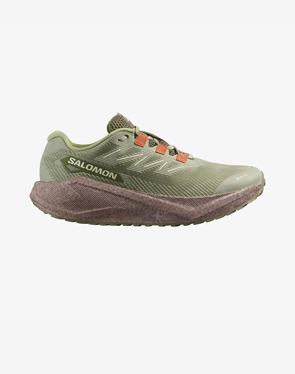 SALOMON GRAVEL RUNNING - AERO AERO BLAZE 3 GRVL GTX TEA / IRON / BURNT OCHRE ΠΑΠΟΥΤΣΙ ΑΝΔΡΙΚΟ L47978500-UNIQUE LightGreen