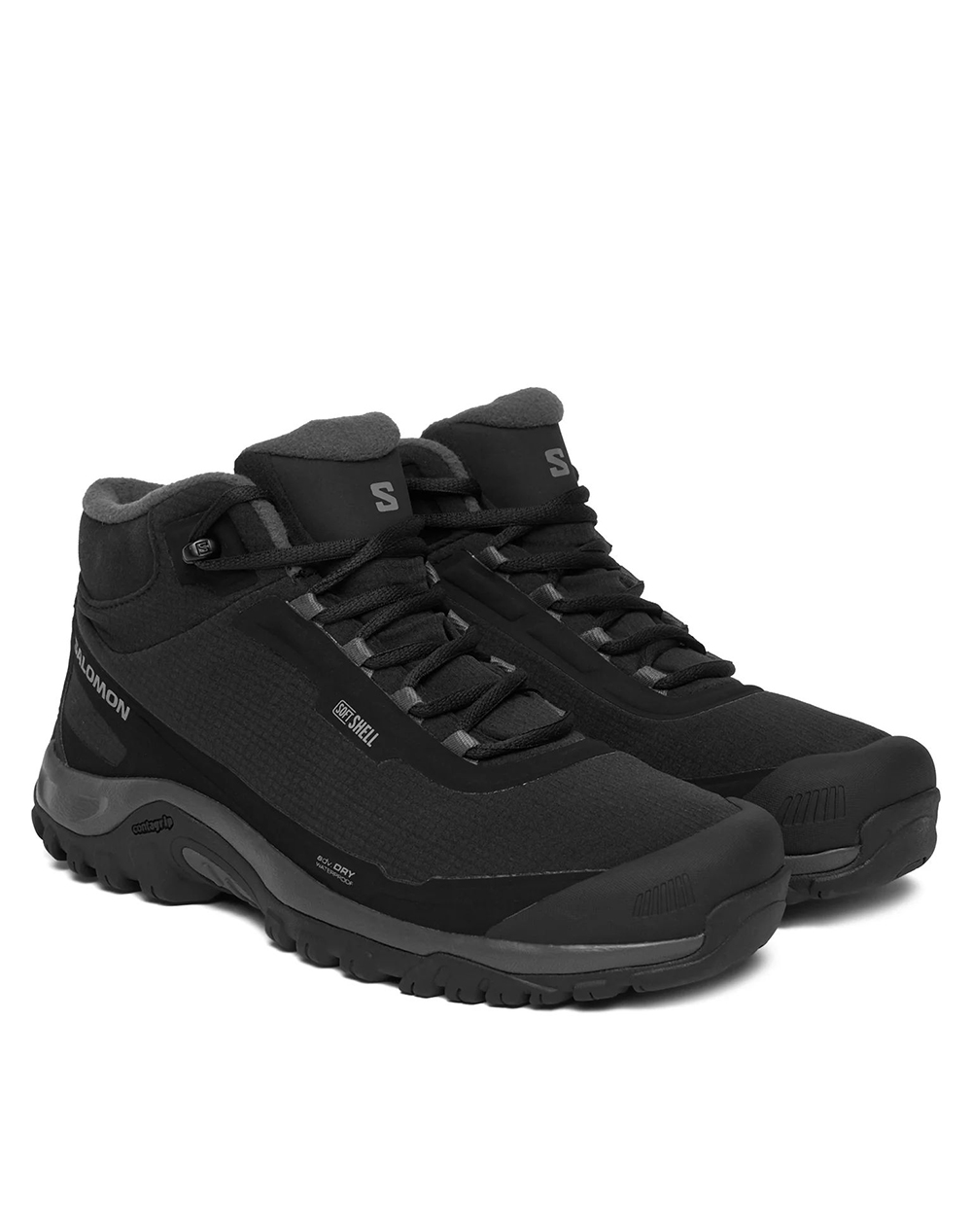 SALOMON WINTER SHOES SHELTER WP BLACK/ASPHALT/CLROCK ΠΑΠΟΥΤΣΙ ΑΝΔΡΙΚΟ L47854200-UNIQUE Black φωτογραφία
