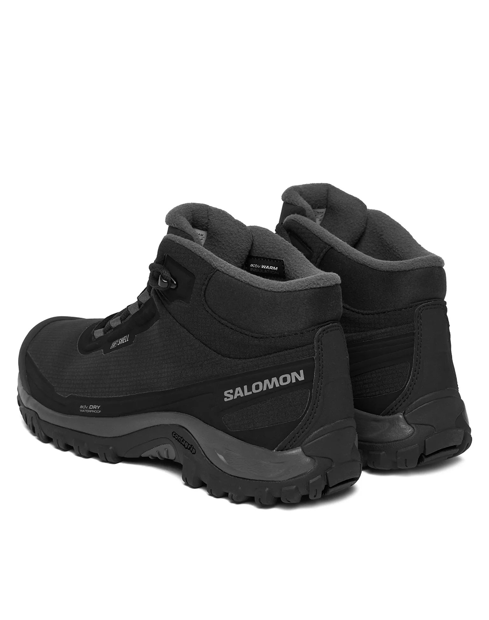 SALOMON WINTER SHOES SHELTER WP BLACK/ASPHALT/CLROCK ΠΑΠΟΥΤΣΙ ΑΝΔΡΙΚΟ L47854200-UNIQUE Black φωτογραφία