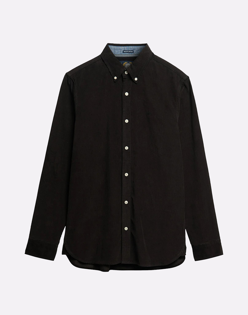 SUPERDRY CLASSIC NEEDLE CORD SHIRT ΠΟΥΚΑΜΙΣΟ ΑΝΔΡΙΚΟ M4011044A-9KK Black