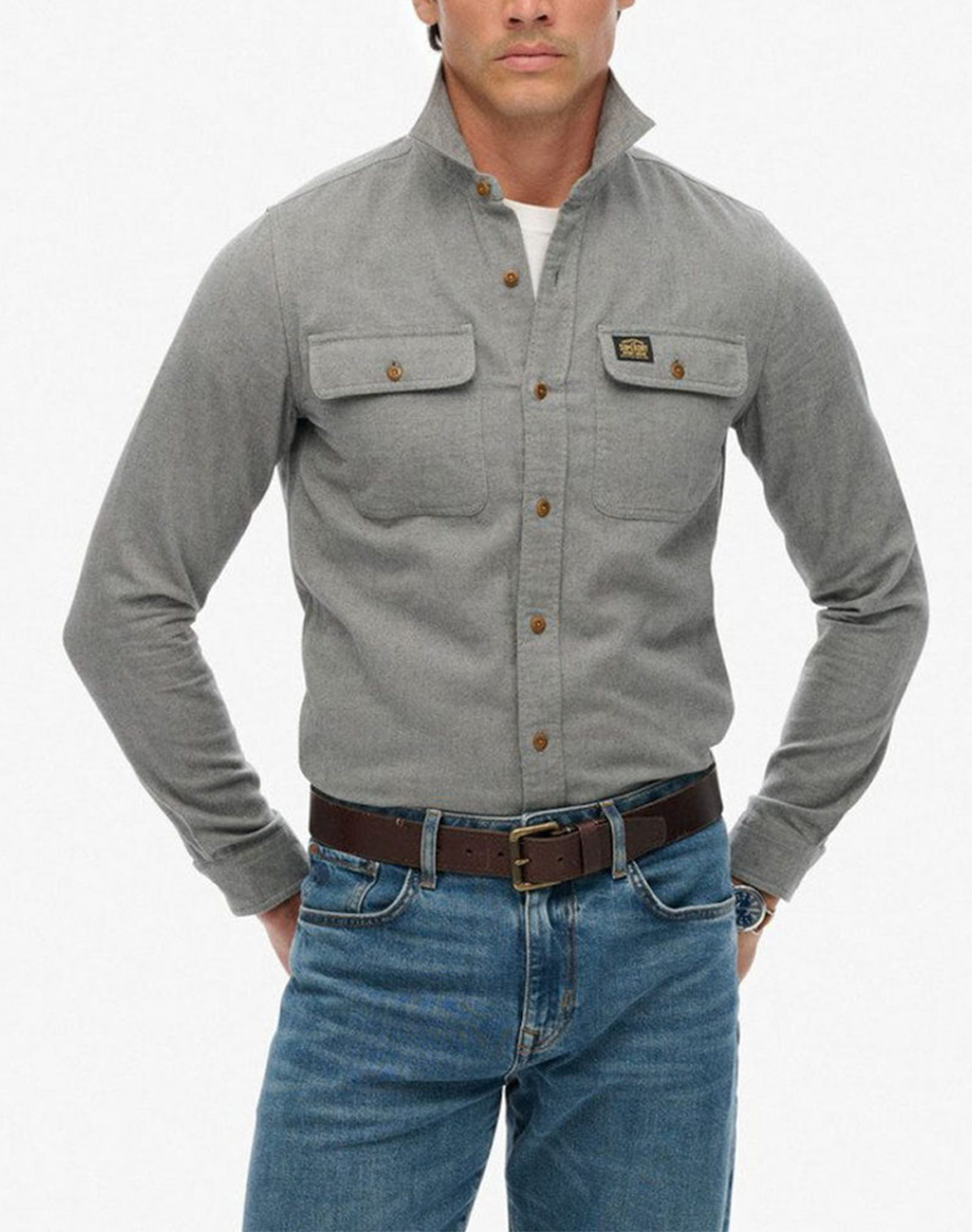 Flannel Πουκάμισα Ανδρικά Superdry