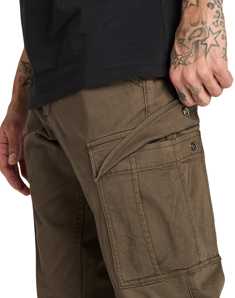 TIMBERLAND BROOKLINE Twill Cargo Pant TB0A2PG9-A58 Olive φωτογραφία