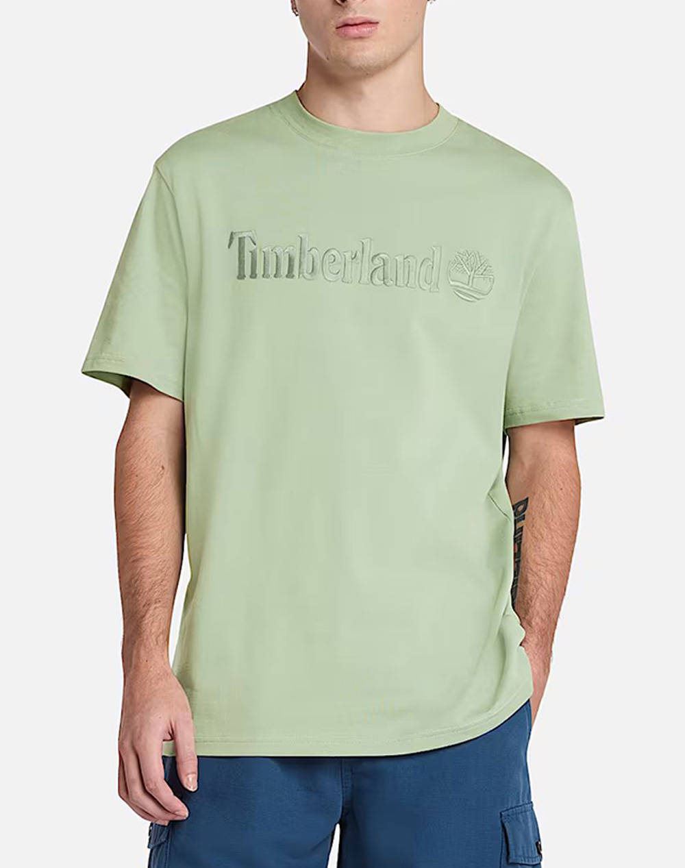 TIMBERLAND TIMBERLAND HAMPTHON Short Sleeve Tee TB0A6VPE-EC6 LightGreen