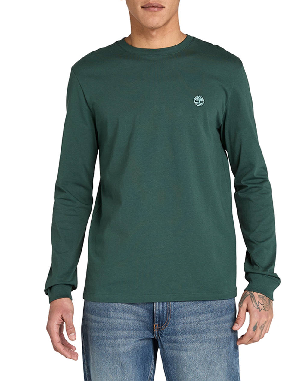 TIMBERLAND DUNSTAN RIVER Long Sleeve Tee TB0A2BQ3-317 Green
