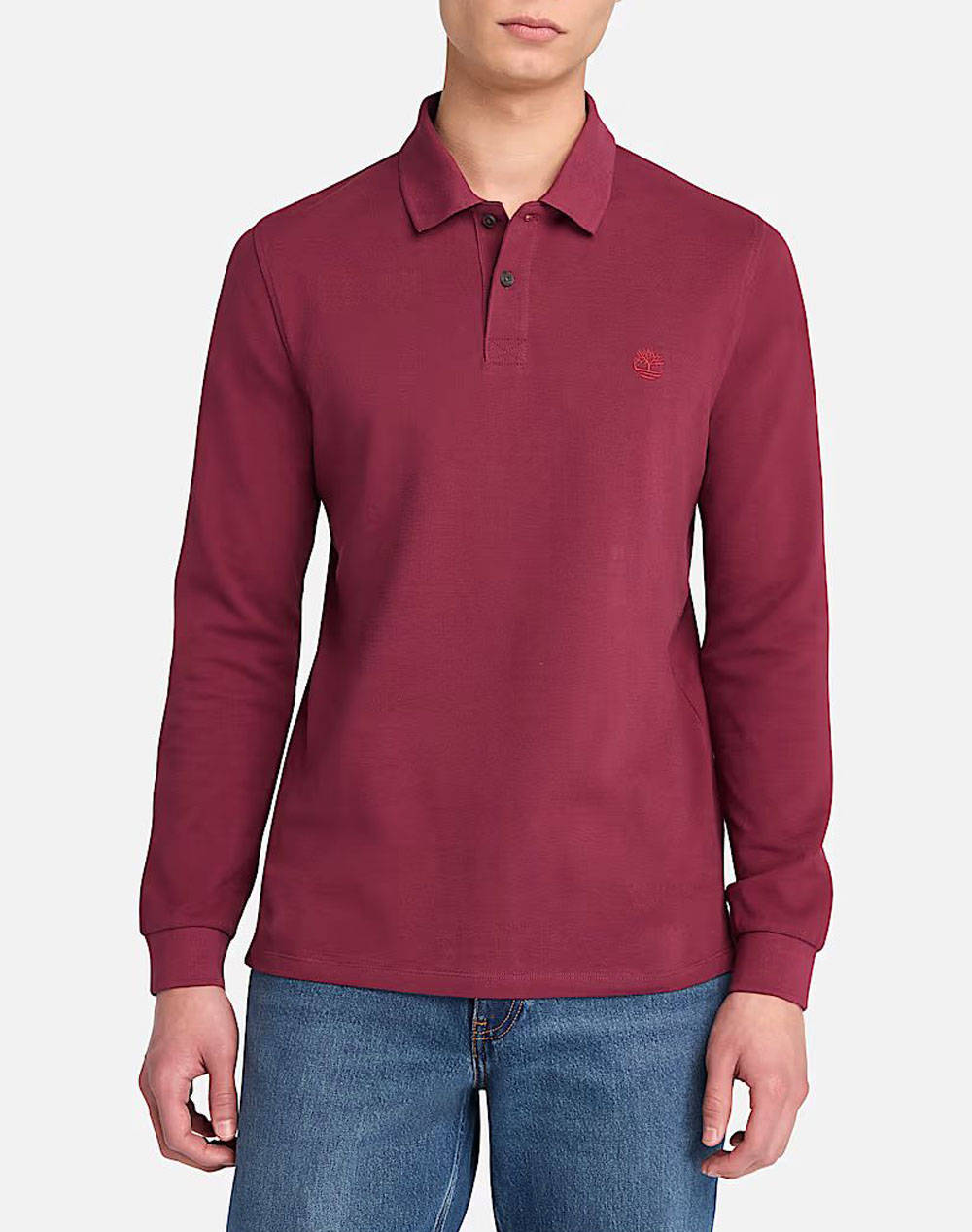 TIMBERLAND MILLERS RIVER LS Millers River Pique Polo TB0A6VD2-648 Bordeux