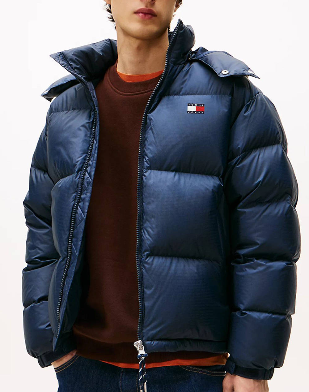 TOMMY JEANS TJM ALASKA DOWN PUFFER EXT DM0DM22036-C1G DarkBlue