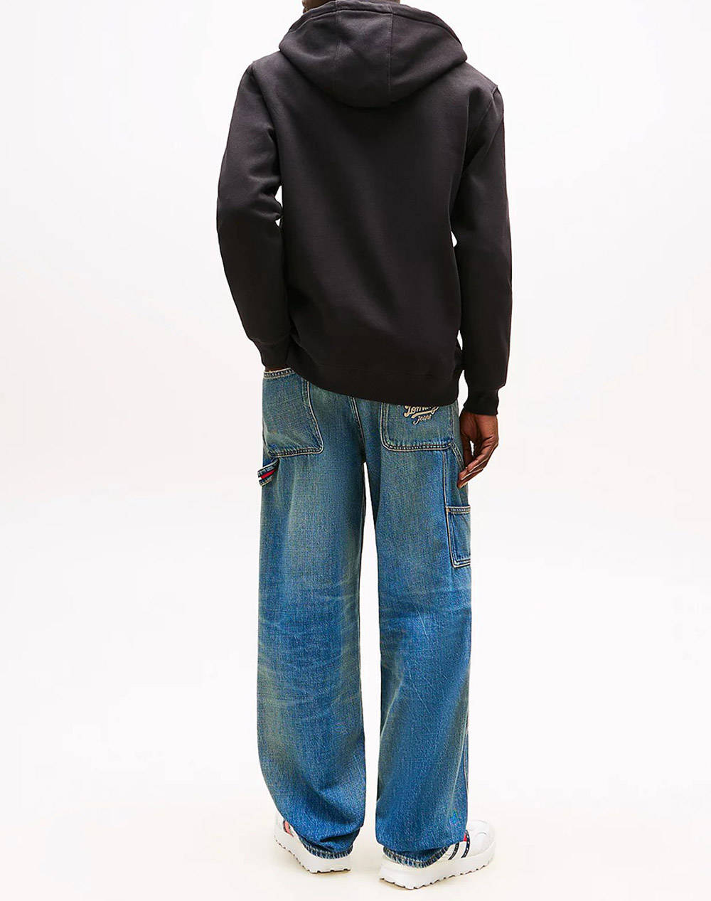 TOMMY JEANS TJM REG S FLAG ZIP THRU DM0DM20743-BDS Black φωτογραφία