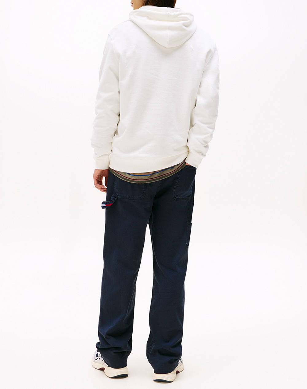 TOMMY JEANS TJM REG DNA HOODIE EXT DM0DM22113-YBL OffWhite φωτογραφία