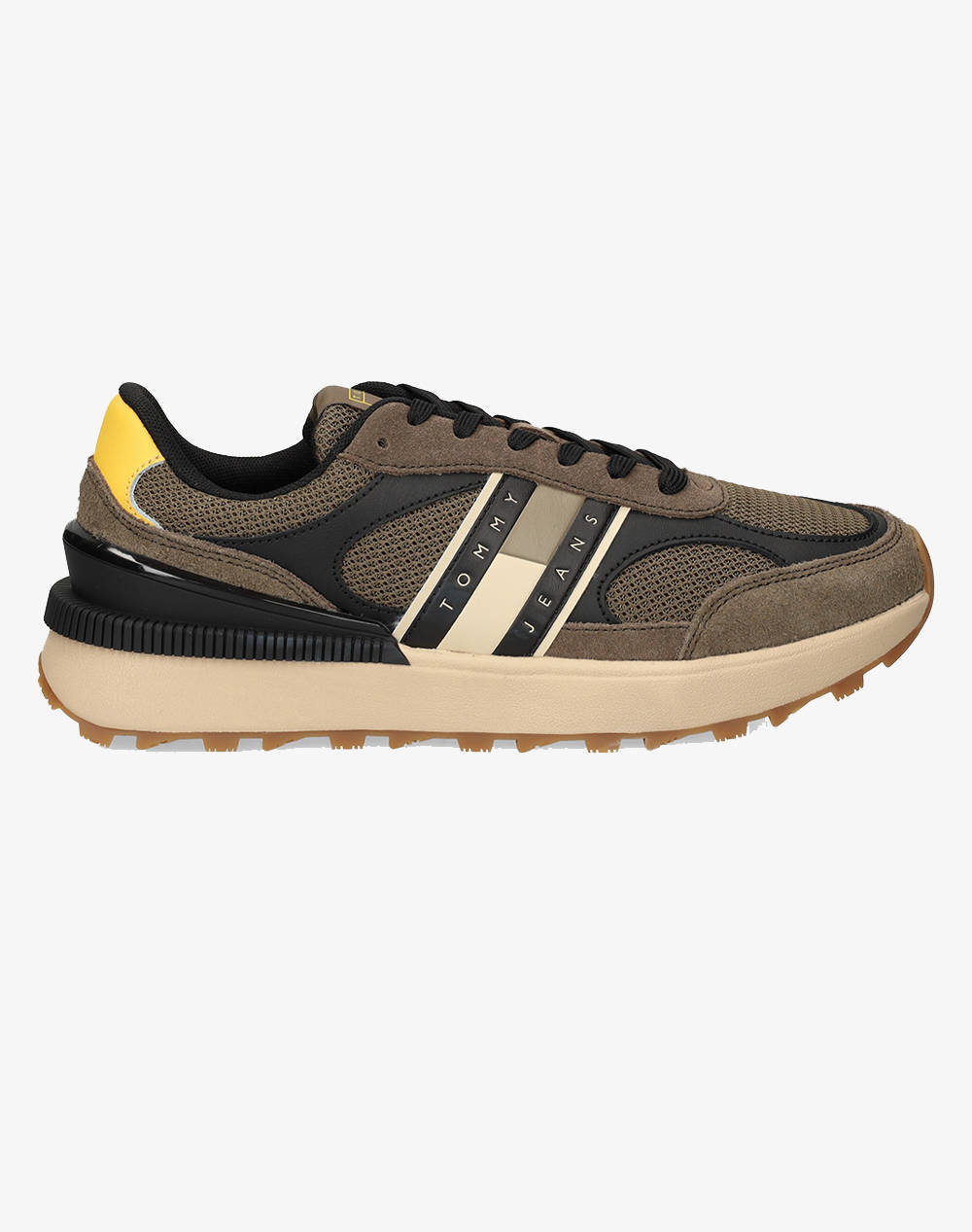 Παπούτσια tommy jeans σε χακι