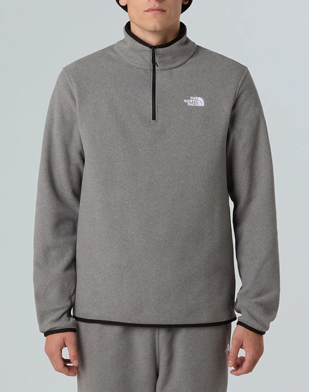 THE NORTH FACE M GLCR FLC 1/4 ZIP JKT NF0A8D0Q-NFCQI Gray