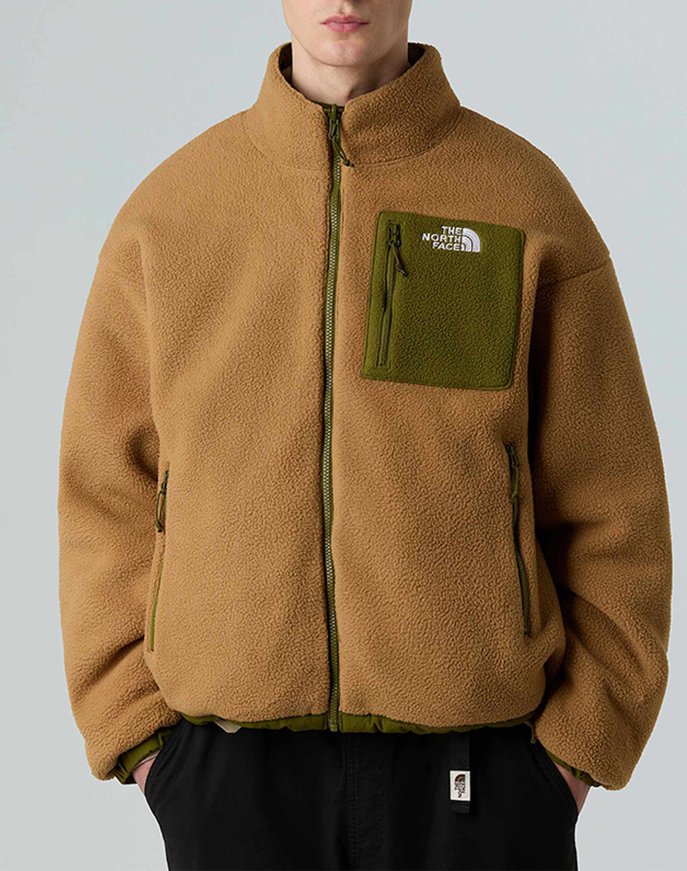 The North Face M Yumiori Rev Jkt Nf0A89Gt-Nf39M Olive ανδρικά ρούχα Πανωφορια μπουφάν Politikos Shop Πολιτικός