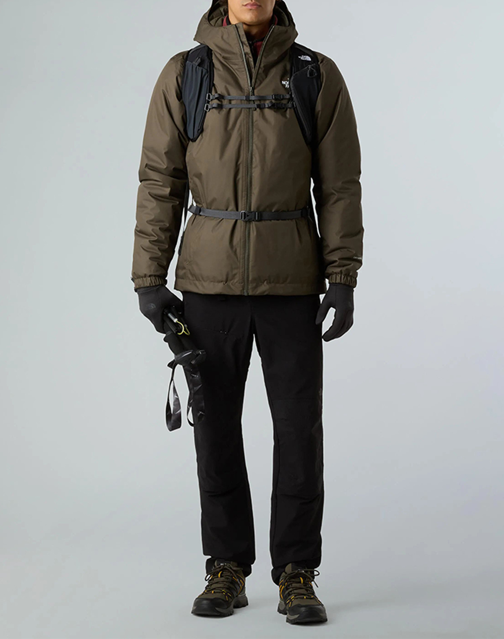The North Face M Quest Ins Jkt Nf00C302-Nf21L Darkolivegreen ανδρικά ρούχα Πανωφορια μπουφάν Politikos Shop Πολιτικός