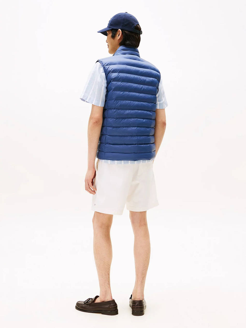 TOMMY HILFIGER PACKABLE RECYCLED VEST MW0MW37677-C9T Indigo φωτογραφία