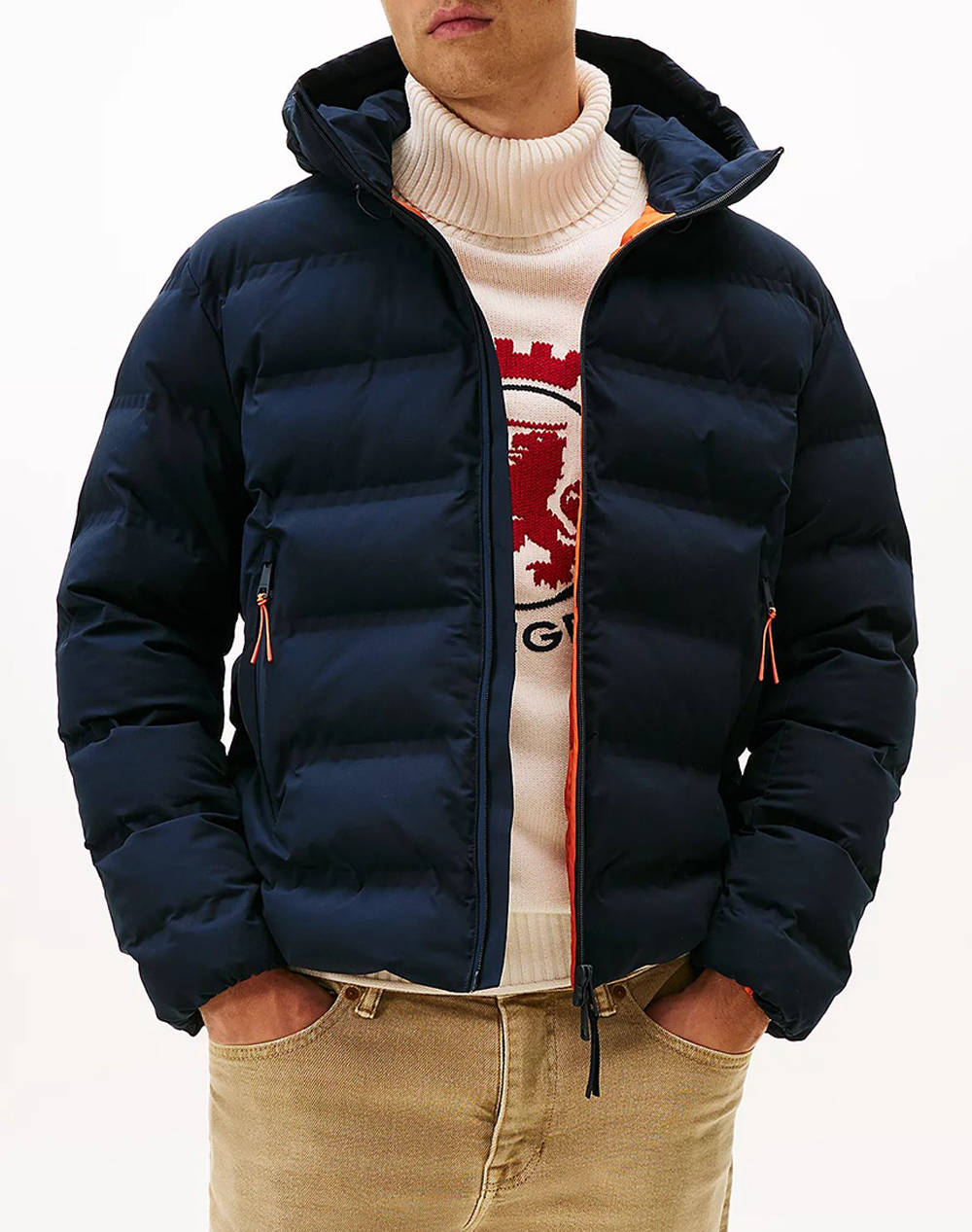 TOMMY HILFIGER TECH HEAT SEALED JKT MW0MW40637-DW5 DarkBlue
