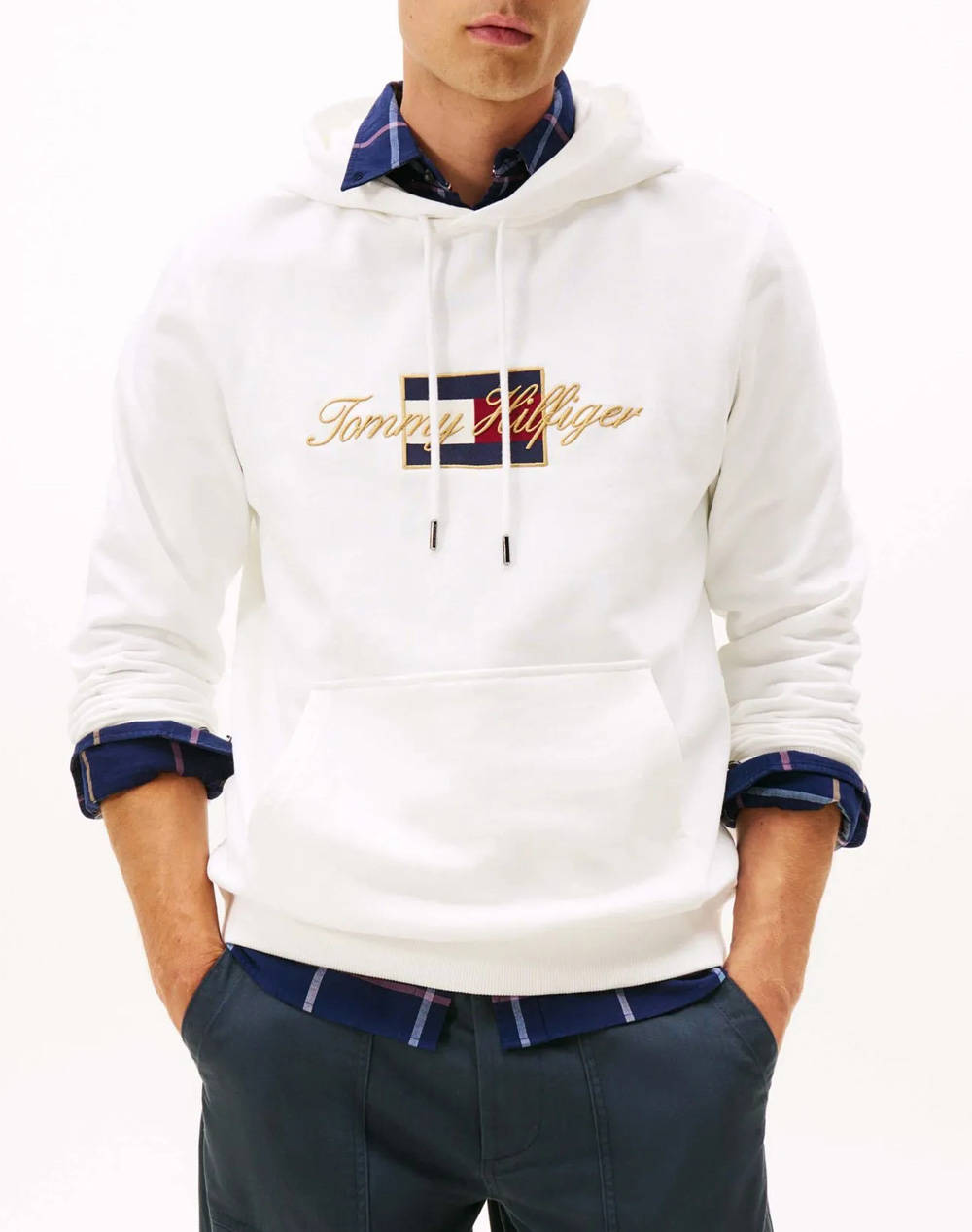 Ανδρικά φούτερ & hoodies tommy hilfiger σε εκρου