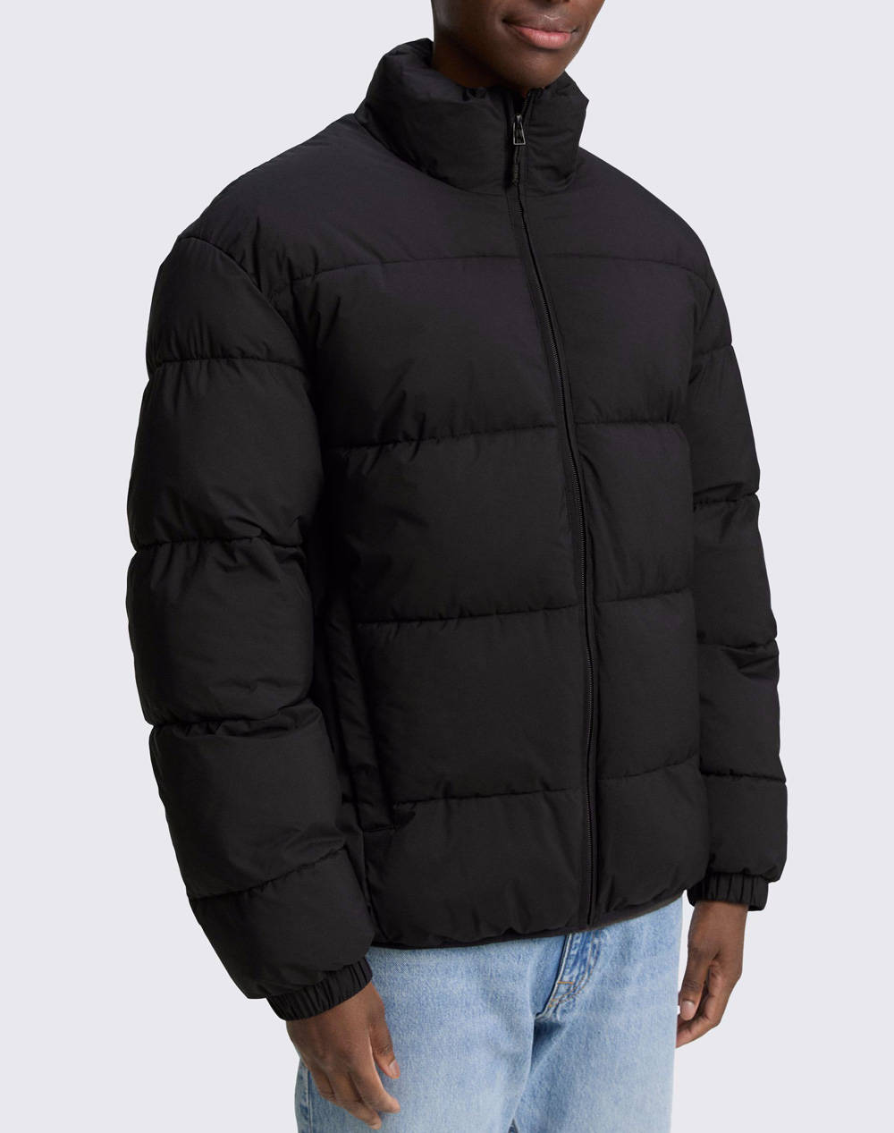 TOM TAILOR STAND-UP PUFFER JACKET ΜΠΟΥΦΑΝ ΑΝΔΡΙΚΟ 1046902-29999 Black