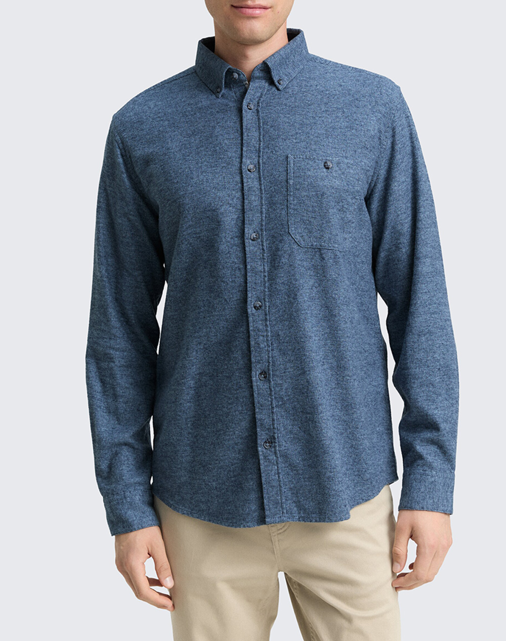 TOM TAILOR GRINDL ΠΟΥΚΑΜΙΣΟ ΑΝΔΡΙΚΟ 1048429-38926 SteelBlue