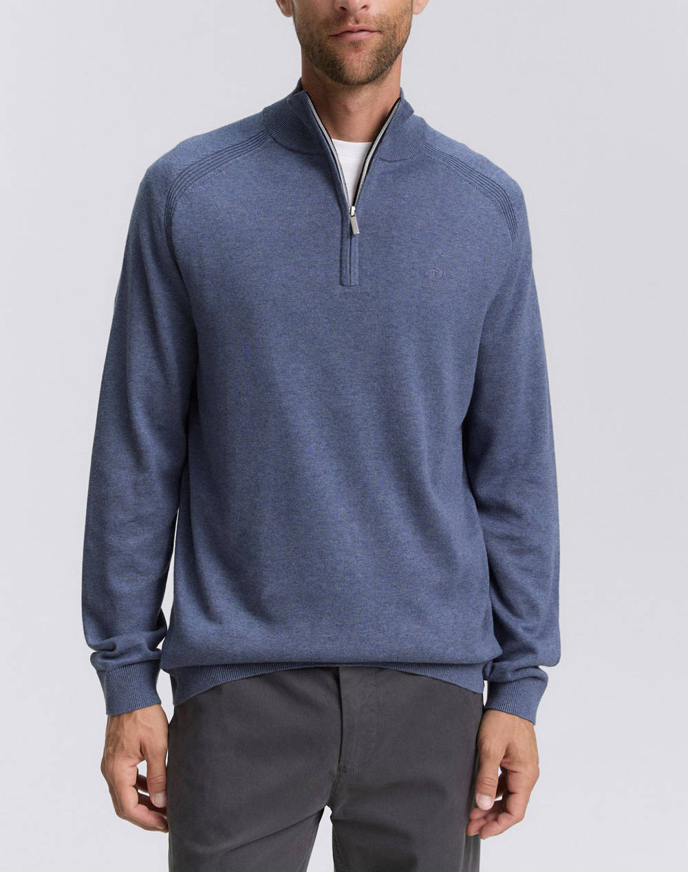 TOM TAILOR BASIC ΜΠΛΟΥΖΑ ΑΝΔΡΙΚΟ 1047569-18964 Indigo