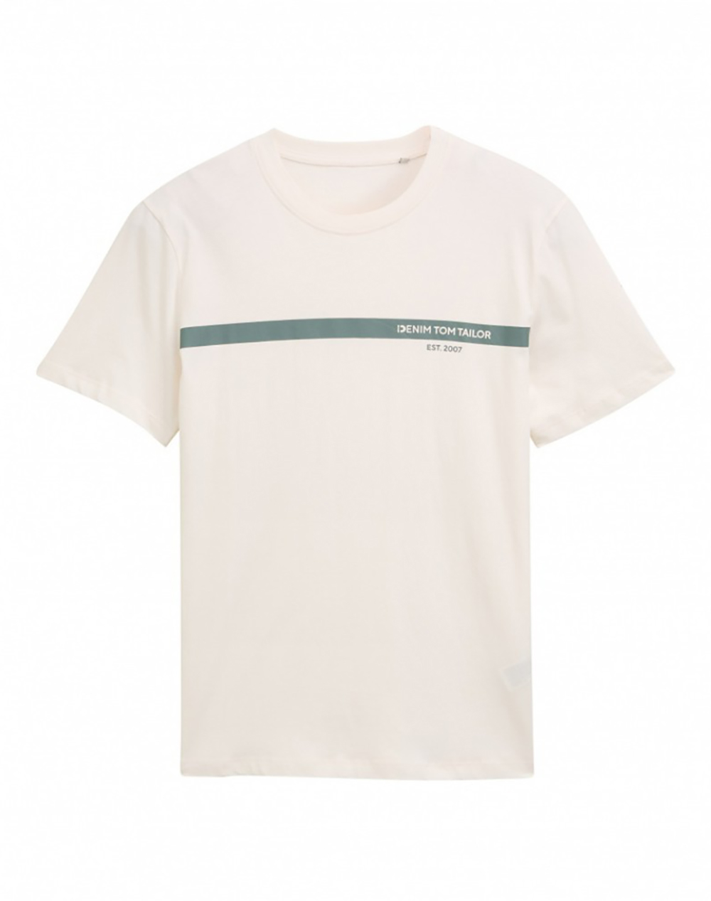 TOM TAILOR PRINTED ΜΠΛΟΥΖΑ ΑΝΔΡΙΚΟ 1048289-10348 OffWhite