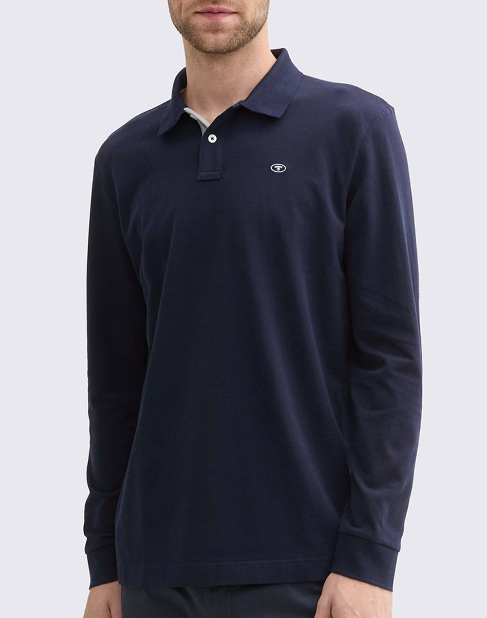 TOM TAILOR BASIC POLO WITH C ΜΠΛΟΥΖΑ ΑΝΔΡΙΚΟ 1043278-10668 DarkBlue