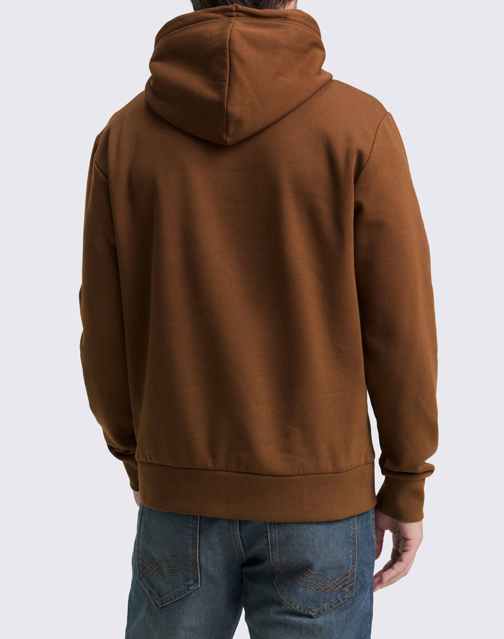 TOM TAILOR HOODIE WITH PRINT ΦΟΥΤΕΡ ΑΝΔΡΙΚΟ 1043292-23900 Brown φωτογραφία