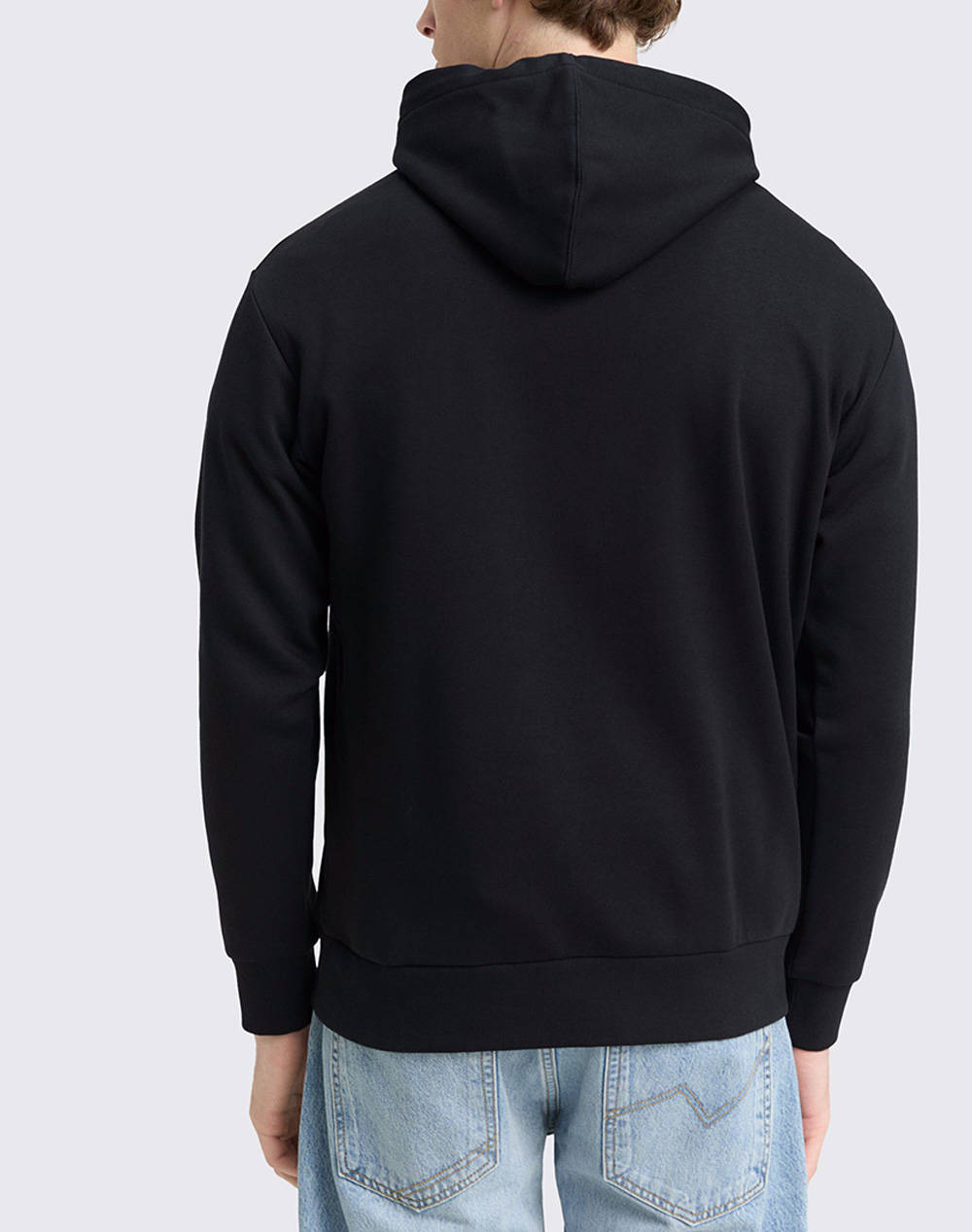 TOM TAILOR PRINTED SWEAT HOODIE ΦΟΥΤΕΡ ΑΝΔΡΙΚΟ 1047942-10429 Black φωτογραφία