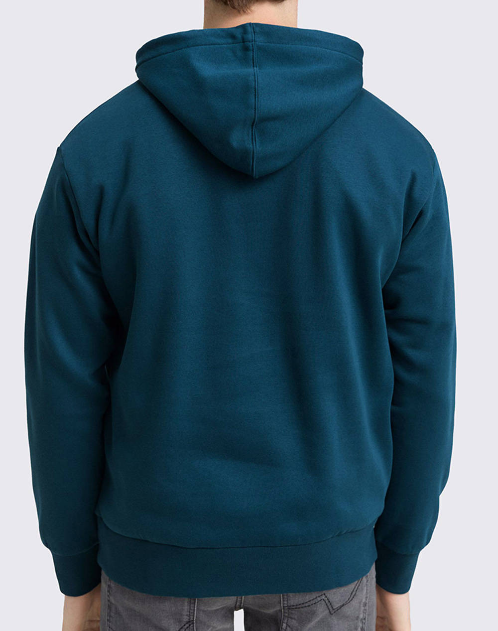 TOM TAILOR PRINTED SWEAT HOODIE ΦΟΥΤΕΡ ΑΝΔΡΙΚΟ 1047942-21179 Petrol φωτογραφία