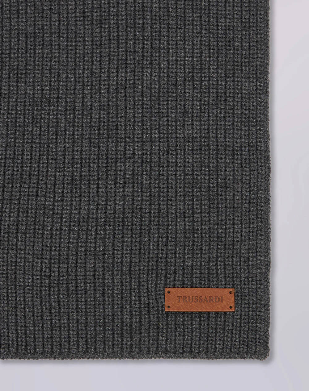 TRUSSARDI SCARVES/FOULARD-SCIARPA IN MISTO LANA XVX01K98-013 Gray φωτογραφία