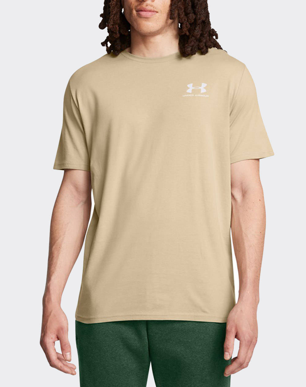 UNDER ARMOUR UA M SPORTSTYLE LC SS 1326799-300 Biege