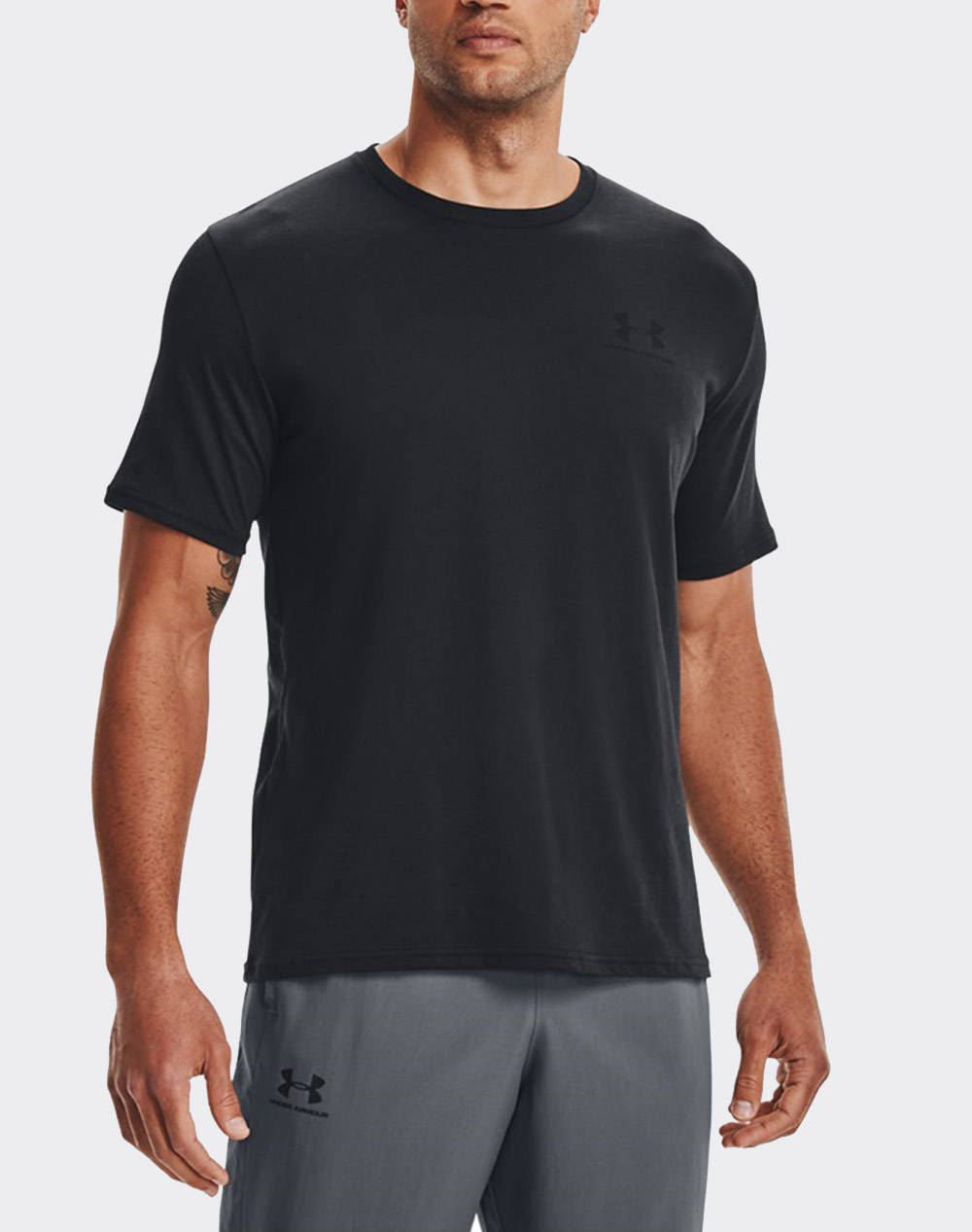 UNDER ARMOUR UA M SPORTSTYLE LC SS 1326799-001 Black