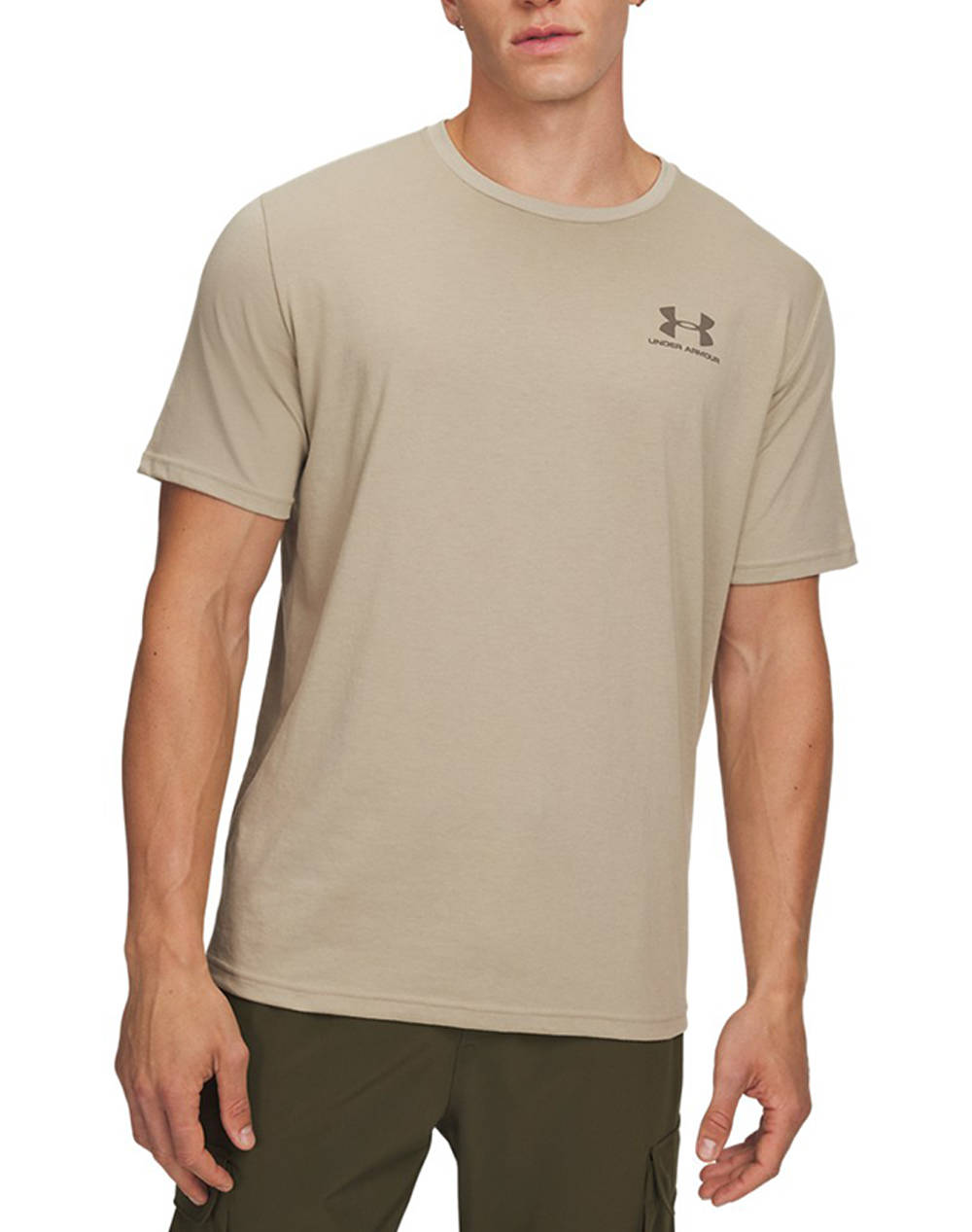 UNDER ARMOUR UNDER ARMOUR UA M SPORTSTYLE LC SS 1326799-302 Cream