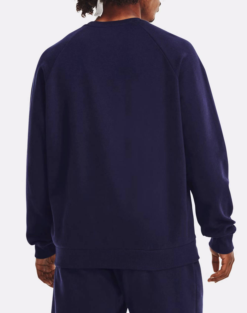 UNDER ARMOUR UA Rival Fleece Crew 1379755-410 DarkBlue φωτογραφία