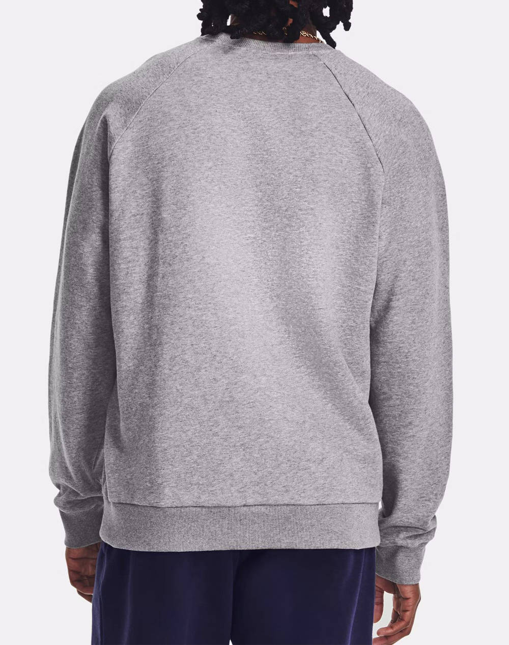 UNDER ARMOUR UA Rival Fleece Crew 1379755-025 LightGray φωτογραφία