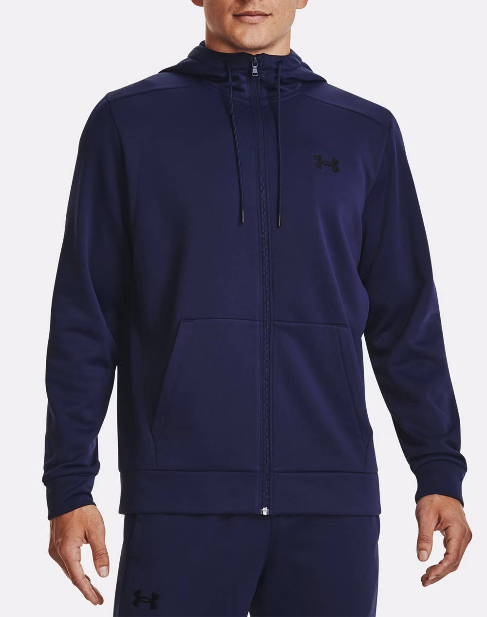 UNDER ARMOUR UA Armour Fleece FZ Hoodie 1373357-410 DarkBlue