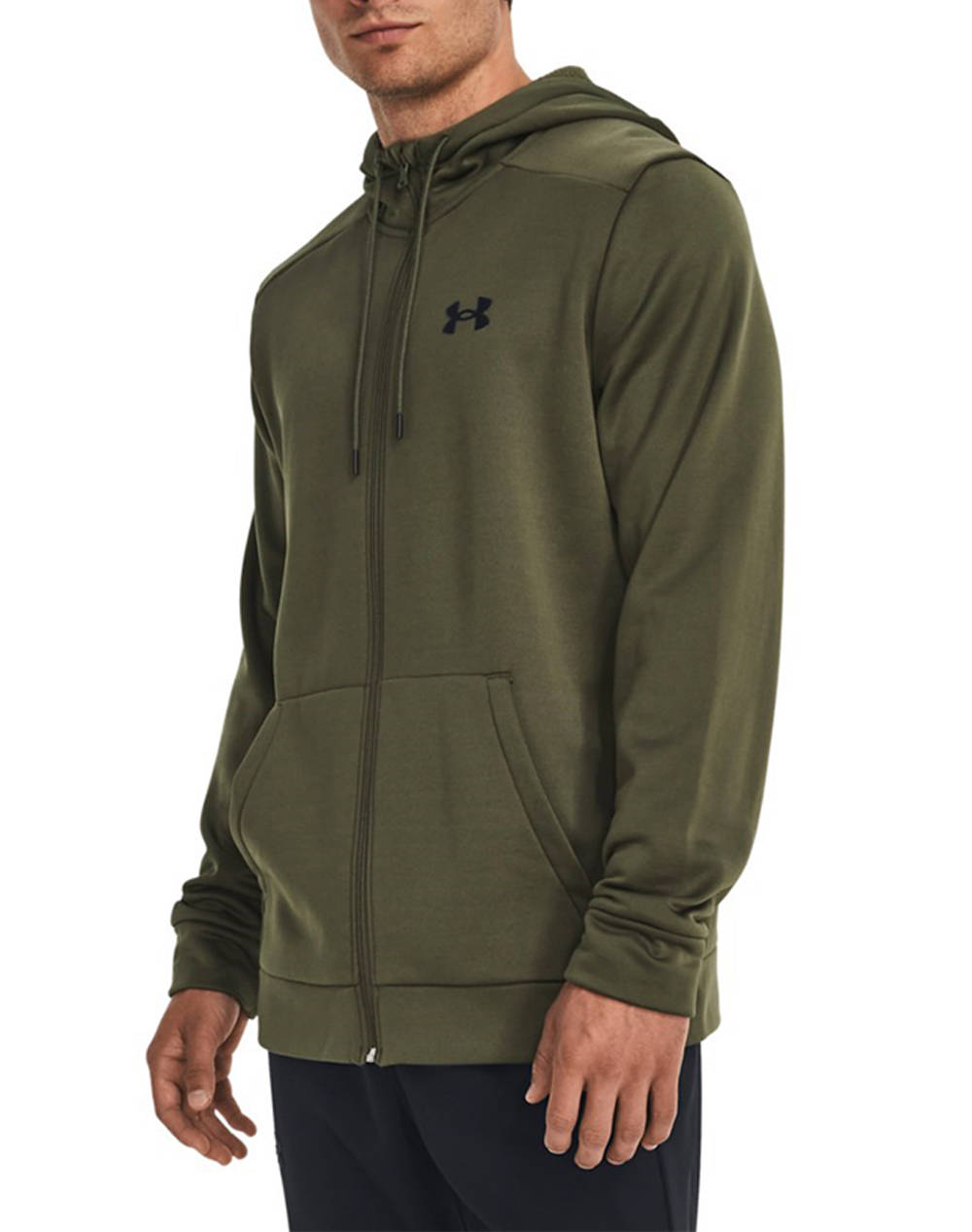 UNDER ARMOUR UA Armour Fleece FZ Hoodie 1373357-390 Khaki