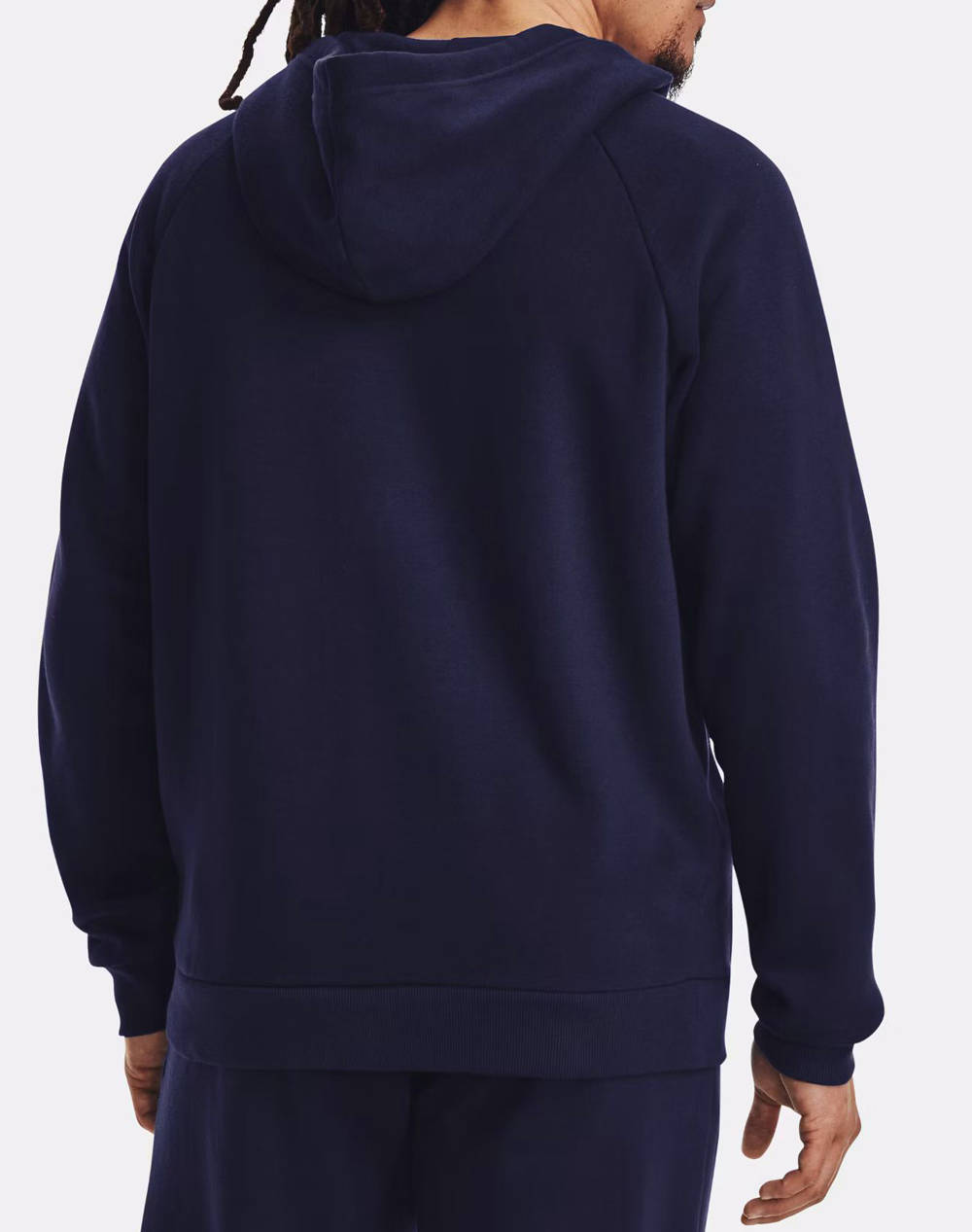 UNDER ARMOUR UA Rival Fleece FZ Hoodie 1379767-410 DarkBlue φωτογραφία