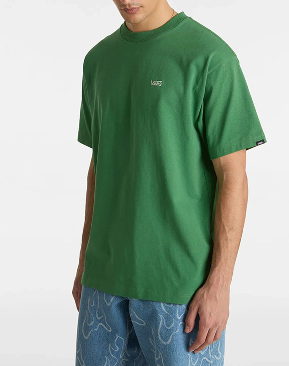 VANS LEFT CHEST II LOOSE SS FAIRWAY VN000P1PBR11-VNBR1 Green