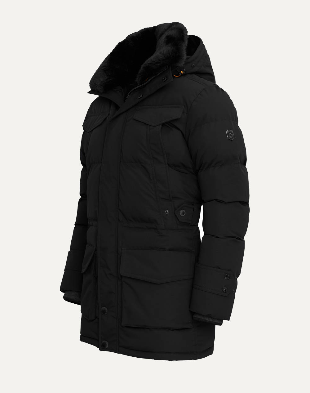 Wellensteyn Jacket Seam-870-Schwarz Black ανδρικά ρούχα Πανωφορια μπουφάν Politikos Shop Πολιτικός