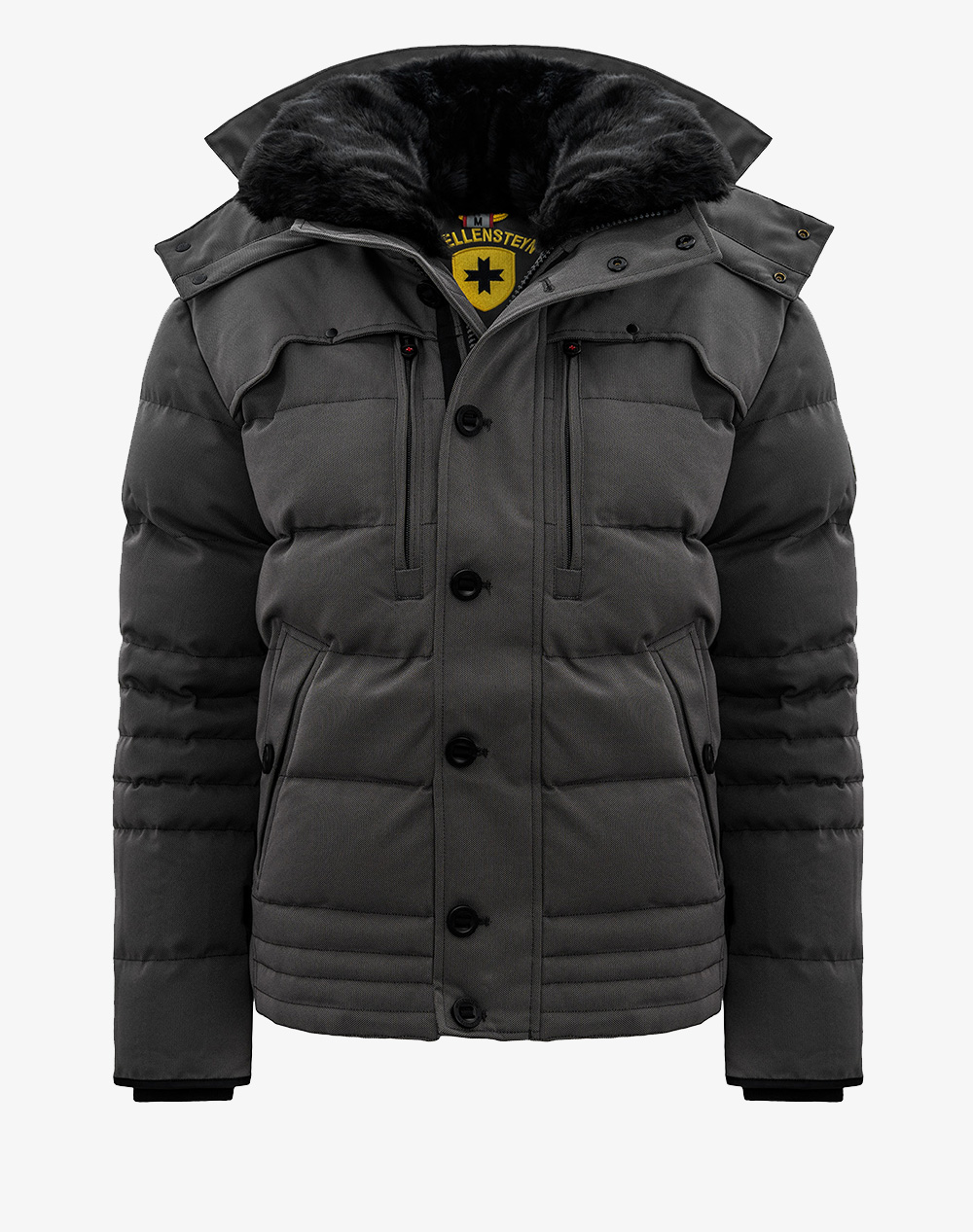 WELLESTEYEN Jacket STAD-988-Saltpepper DarkGray