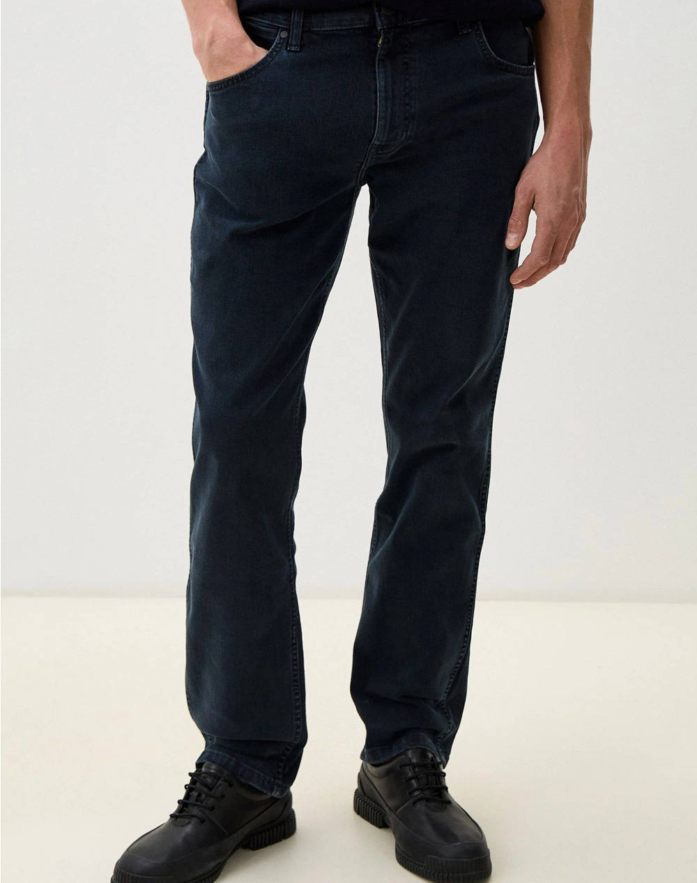 WRANGLER GREENSBORO 112141197-IRON BLUE DenimDarkBlue