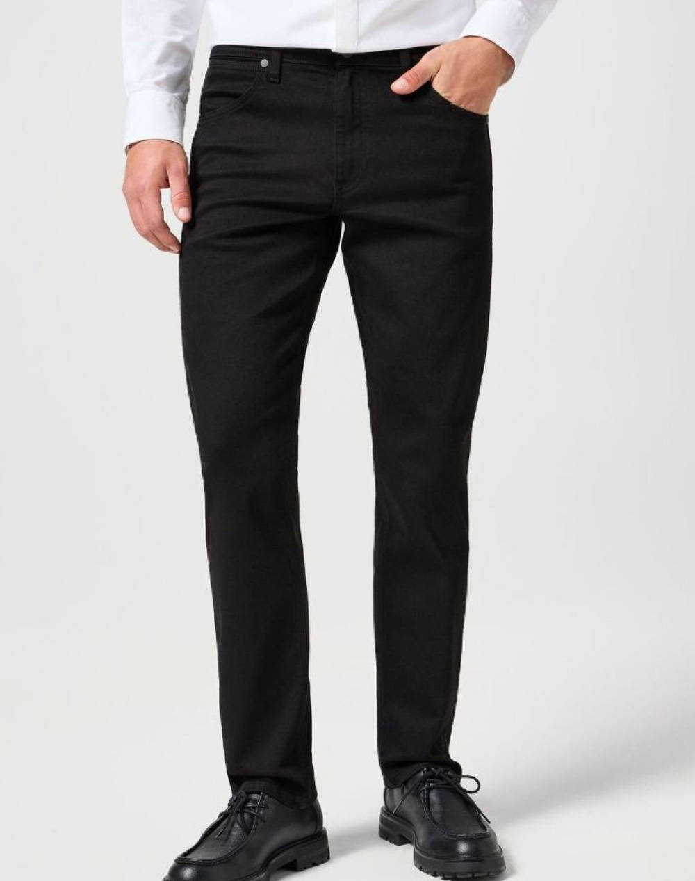 WRANGLER GREENSBORO 112357393-DEEP INK DenimBlack