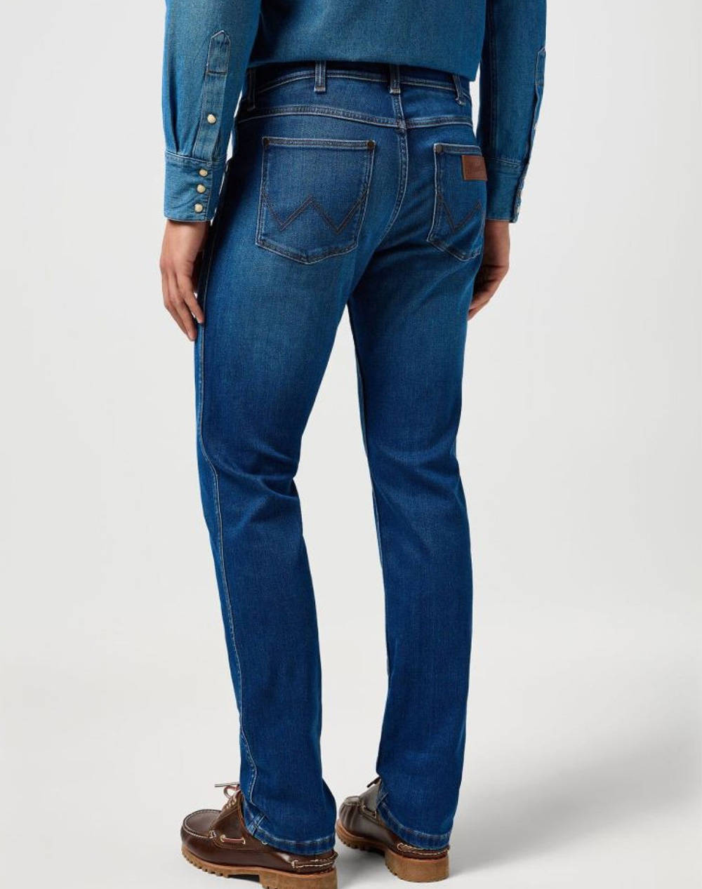 WRANGLER GREENSBORO 112364419-DANDELION SUMMER DenimBlue φωτογραφία