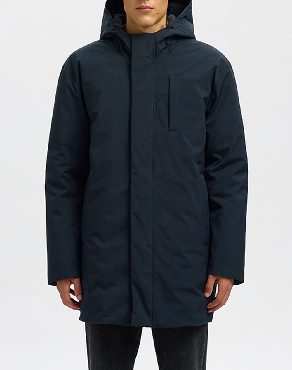 SELECTED SLHFRANKLIN URBAN TECH PARKA NOOS 16097820-BLACK Black