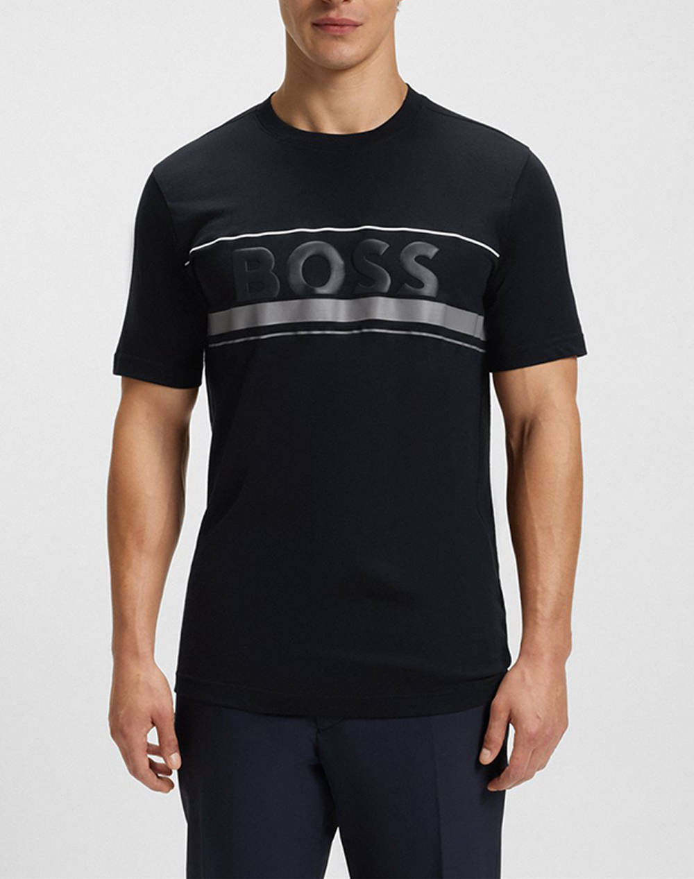 BOSS BOSS Tee Iconic Zone 10274735 01 50550113-402 DarkBlue