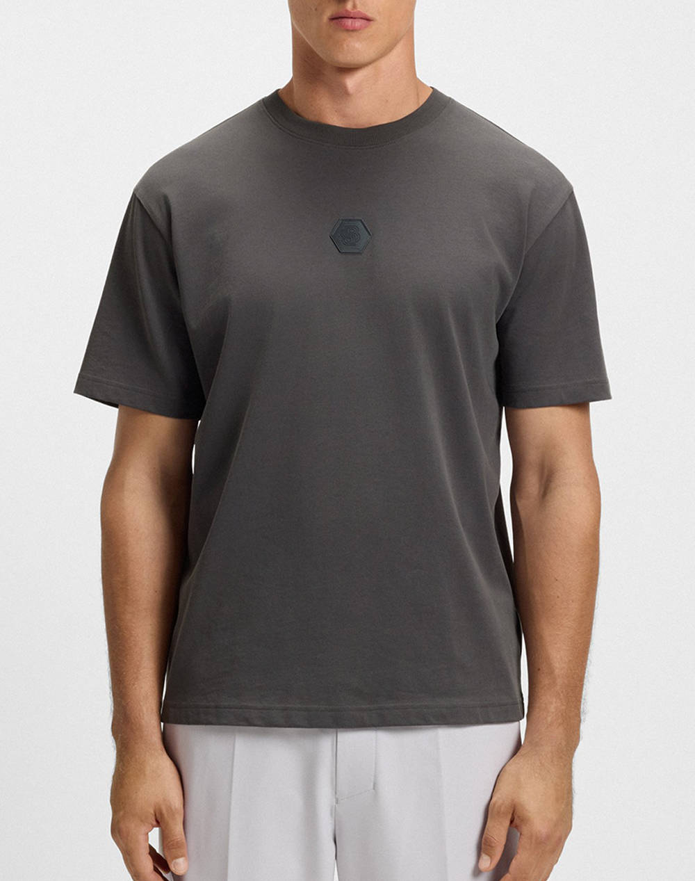 BOSS Tee Future 10270611 01 50544316-027 DarkGray