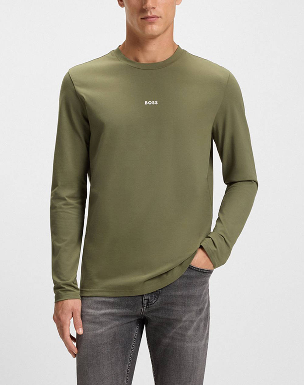 Ανδρικά t-shirts boss σε πρασινο