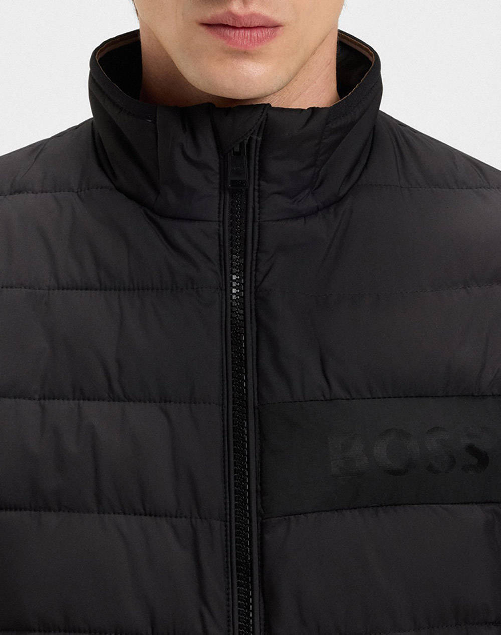 Boss H-Cenitos 10260482 01 50519237-001 Black ανδρικά ρούχα Πανωφορια μπουφάν Politikos Shop Πολιτικός