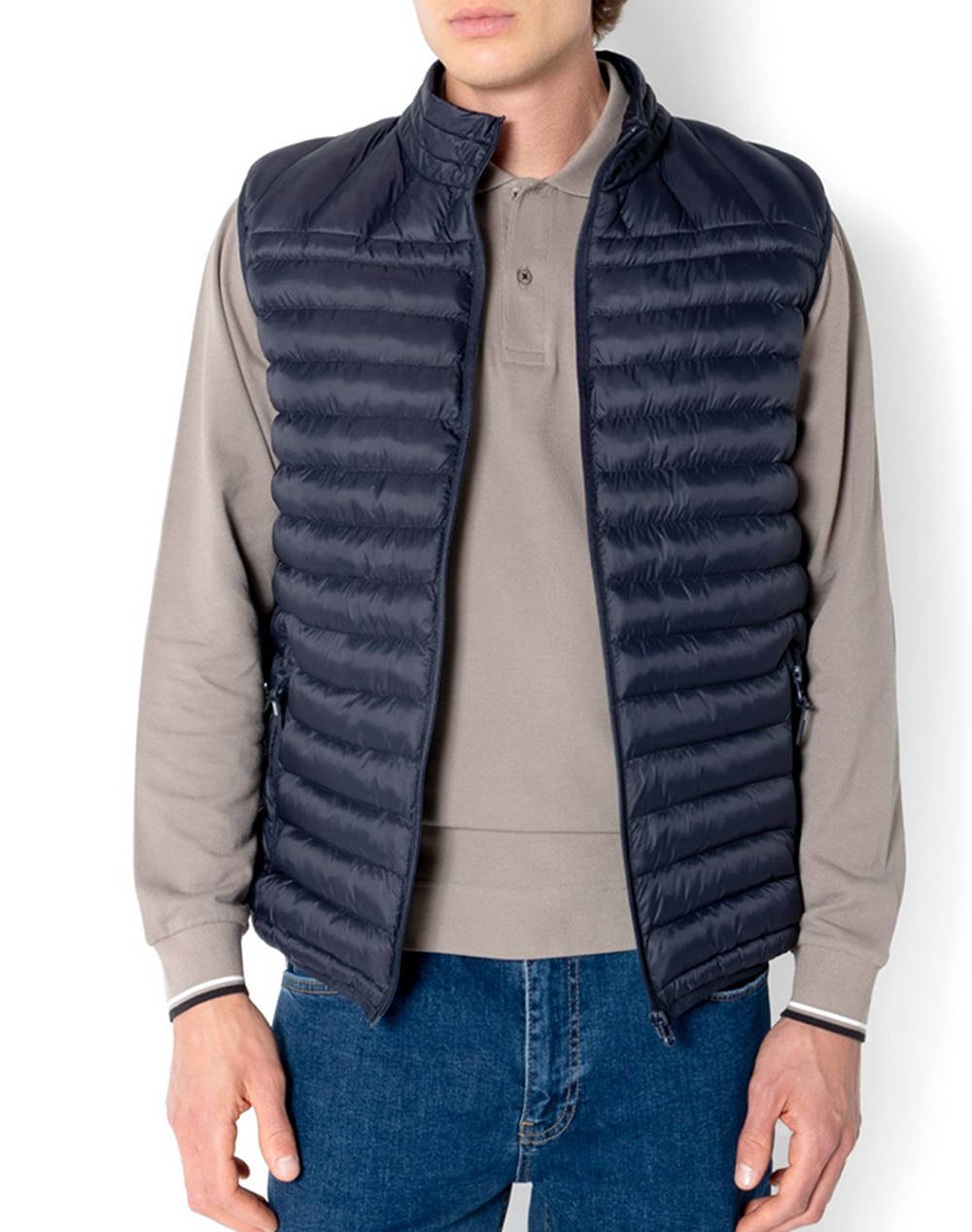 THE BOSTONIANS ΓΙΛΕΚΟ BODY WARM REGULAR FIT 3W198T649-BLUE DarkBlue