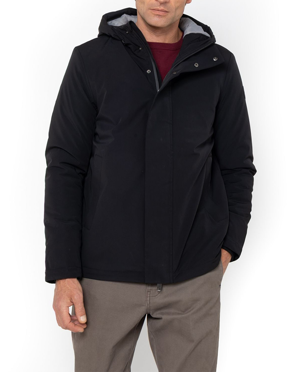 THE BOSTONIANS ΜΠΟΥΦΑΝ REGULAR FIT 3W24001-BLACK Black