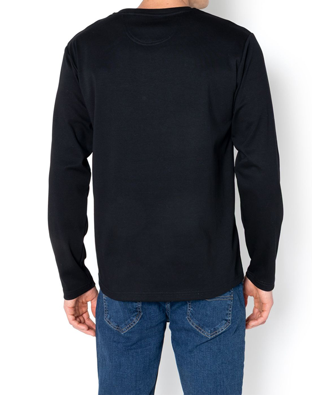 THE BOSTONIANS ΜΠΛΟΥΖΑ T-SHIRT REGULAR FIT 3TL0014-BLACK Black φωτογραφία